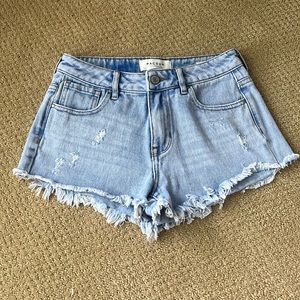 pacsun high-rise festival shorts size 24
